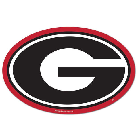 Georgia Bulldogs NCAA Automotive Grille Logo on the GOGO