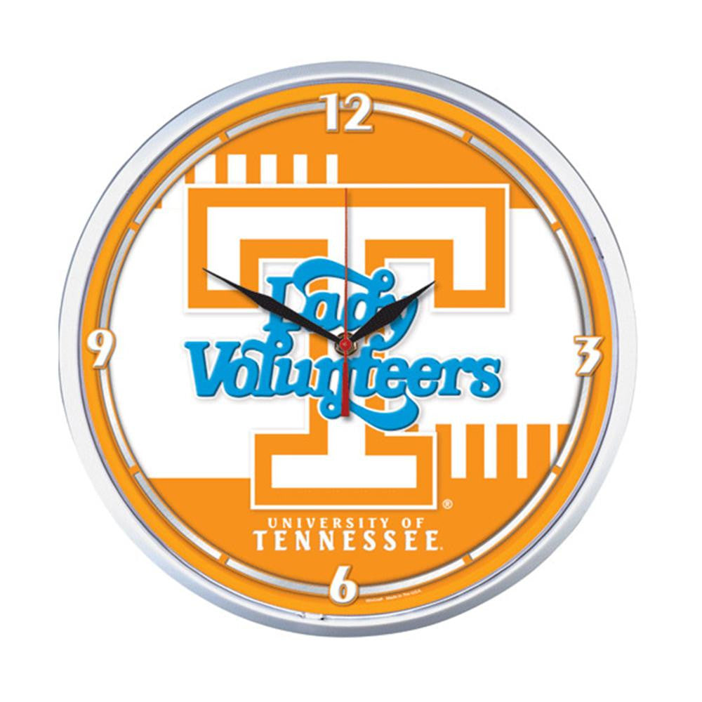 Tennessee Volunteers NCAA Round Wall Clock