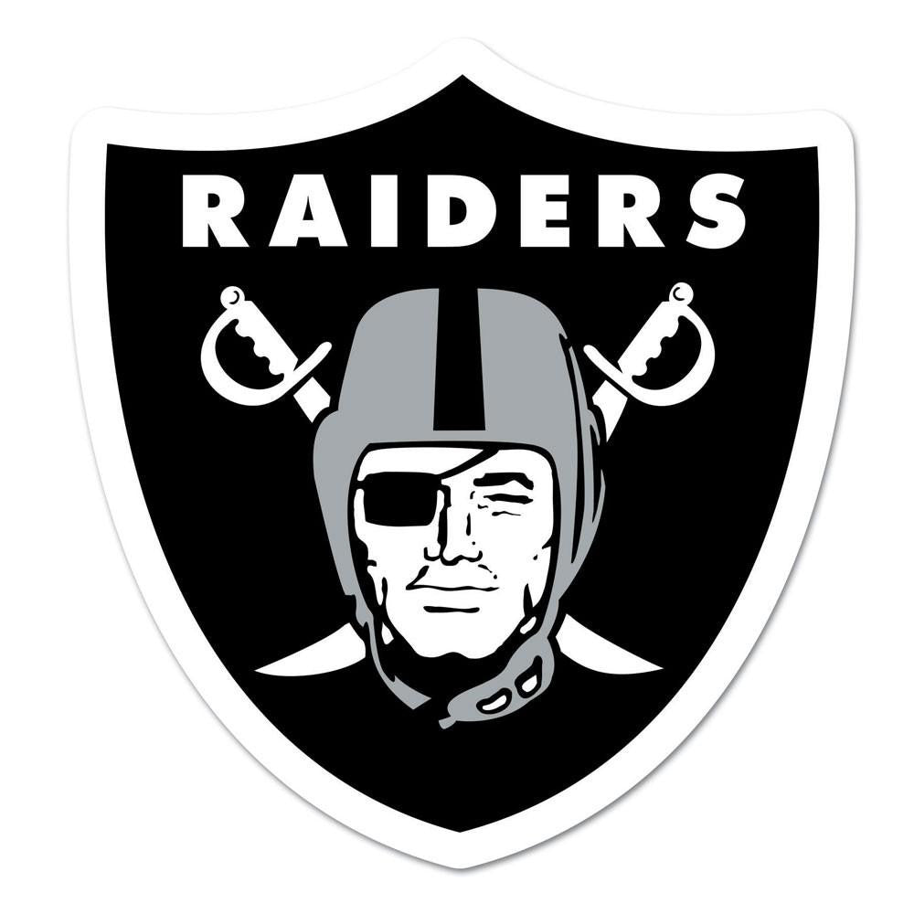 Oakland Raiders NFL Automotive Grille Logo on the GOGO