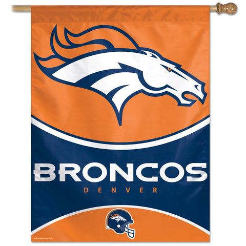 Denver Broncos NFL Vertical Flag (27x37)