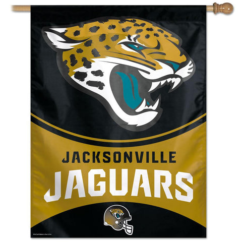 Jacksonville Jaguars NFL Vertical Flag (27x37)