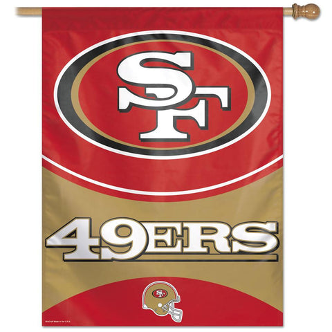San Francisco 49ers NFL Vertical Flag (27x37)