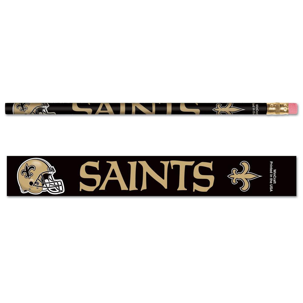 New Orleans Saints NFL Pencil 6-pack