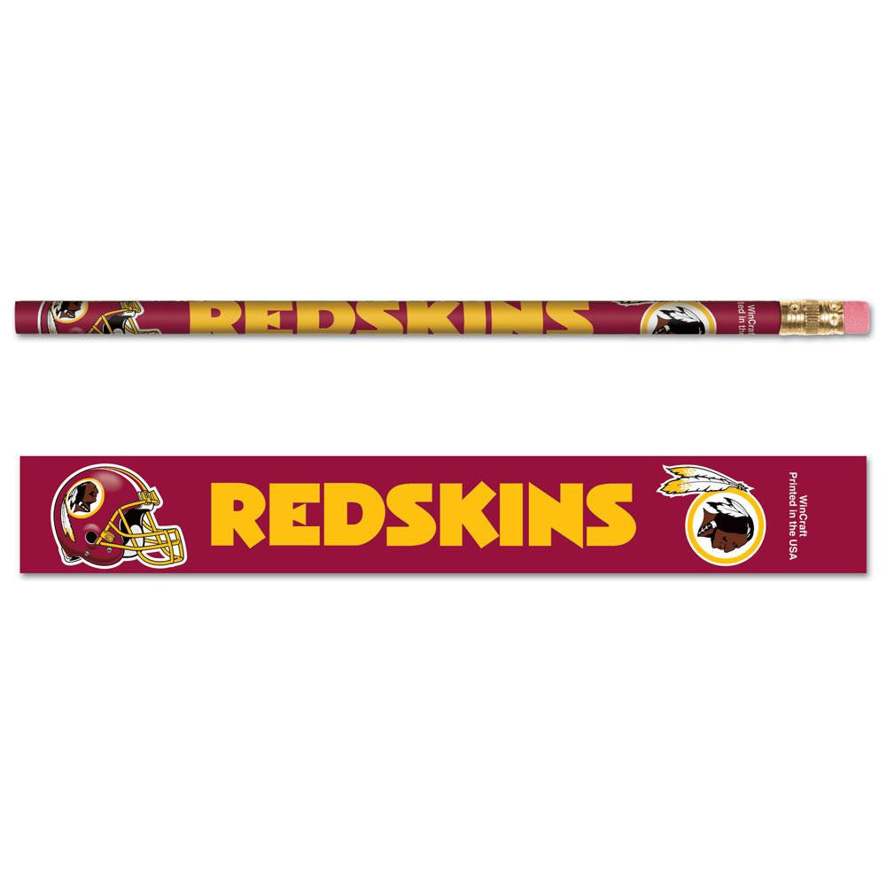 Washington Redskins NFL Pencil 6-pack