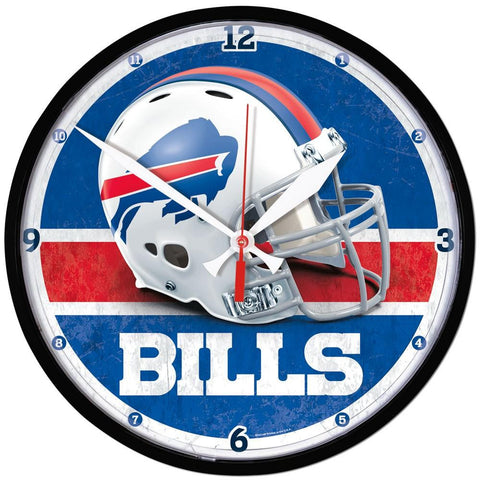 Buffalo Bills NFL Round Wall Clock