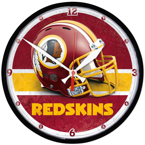 Washington Redskins NFL Round Wall Clock