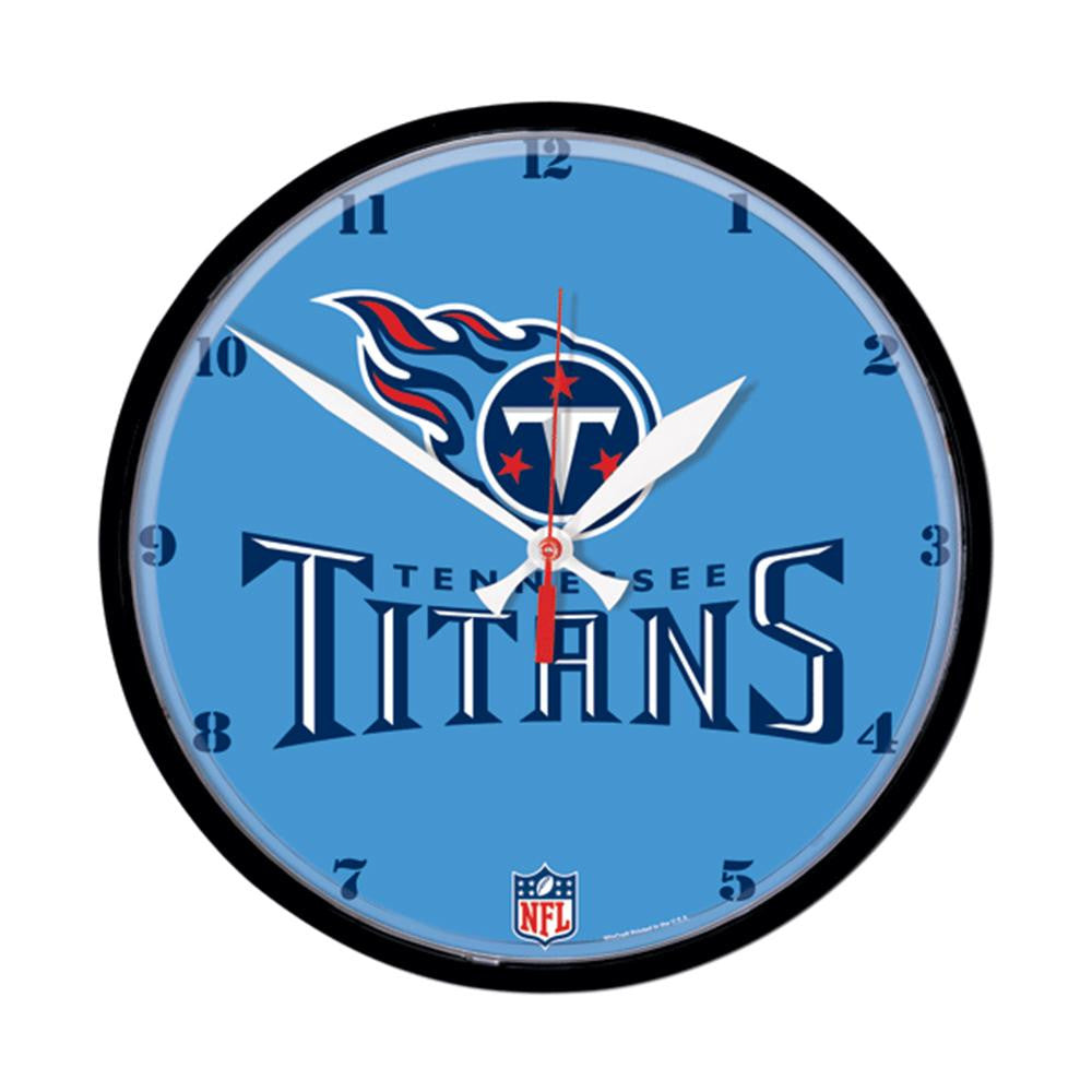 Tennessee Titans NFL Round Wall Clock