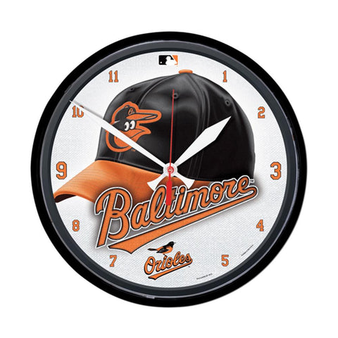 Baltimore Orioles MLB Round Wall Clock