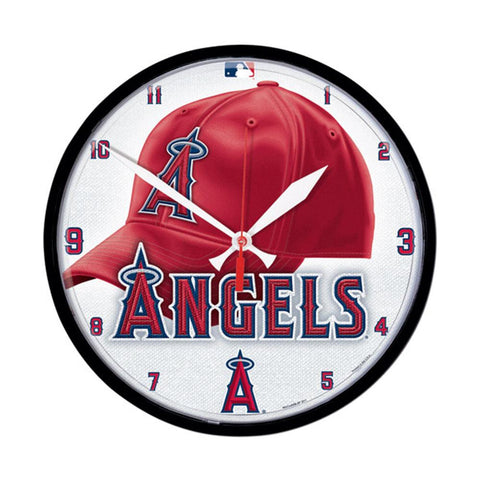 Los Angeles Angels MLB Round Wall Clock