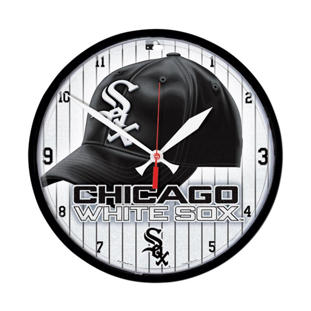 Chicago White Sox MLB Round Wall Clock