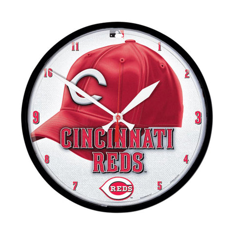 Cincinnati Reds MLB Round Wall Clock