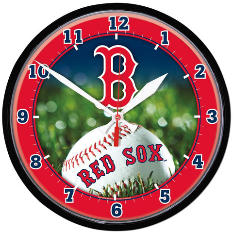 Boston Red Sox MLB Round Wall Clock