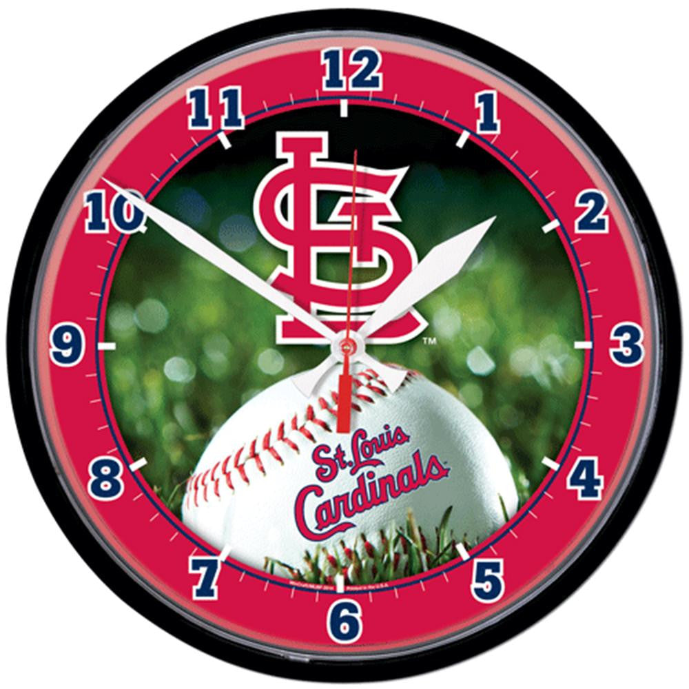 St. Louis Cardinals MLB Round Wall Clock