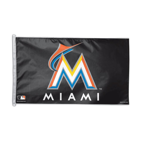 Miami Marlins MLB 3x5 Banner Flag (36x60)