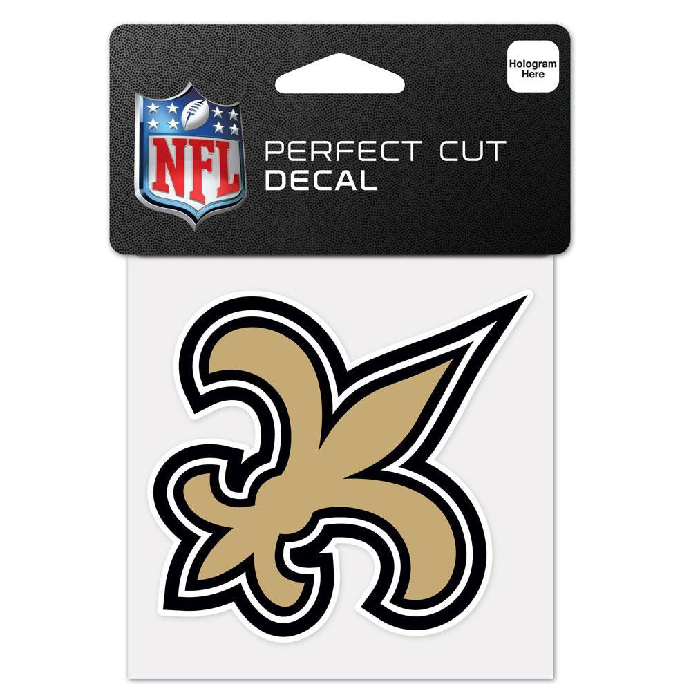 New Orleans Saints NFL Perfect Cut Color Decal 4 x 4