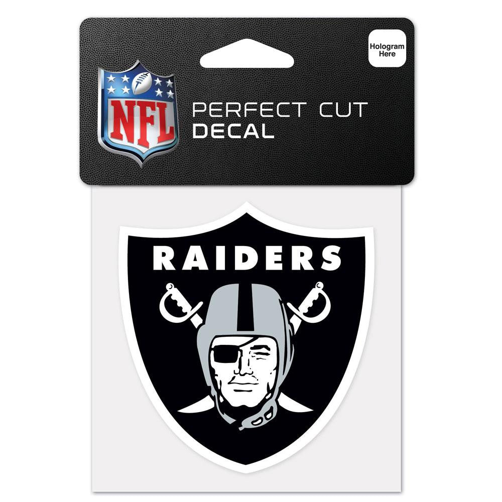 Oakland Raiders NFL Perfect Cut Color Decal 4 x 4