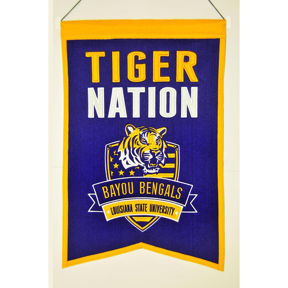 LSU Tigers NCAA Nations Banner (15x20)