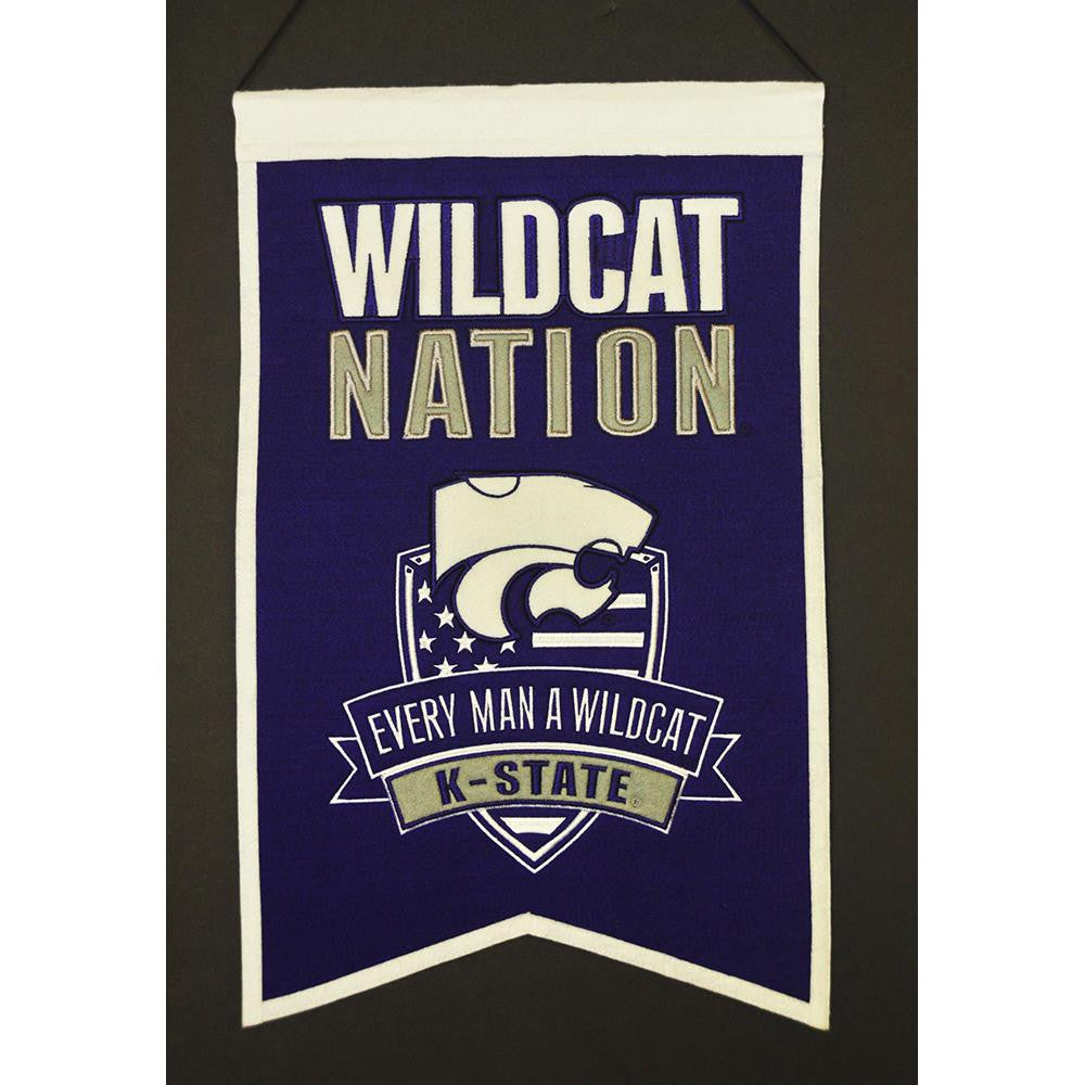 Kansas State Wildcats NCAA Nations Banner (15x20)