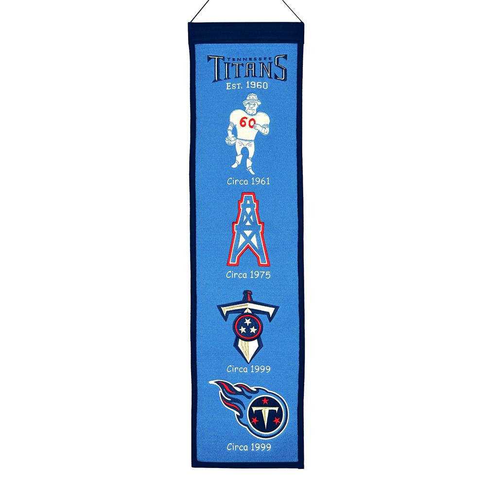 Tennessee Titans NFL Heritage Banner (8x32)