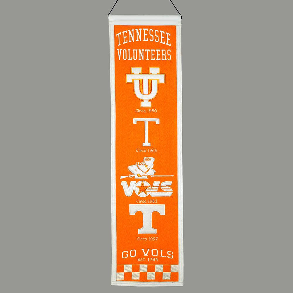 Tennessee Volunteers NCAA Heritage Banner (8x32)