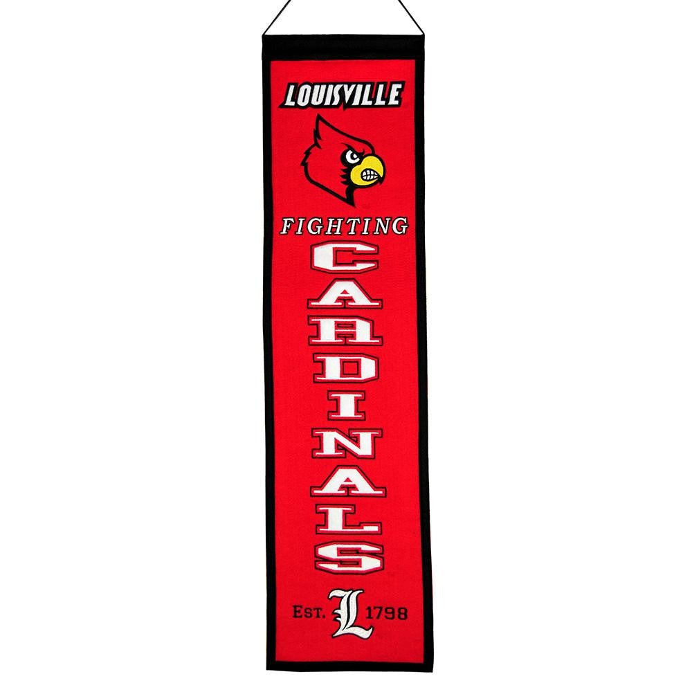 Louisville Cardinals NCAA Heritage Banner (8x32)