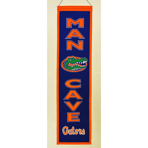 Florida Gators NCAA Man Cave Vertical Banner (8 x 32)