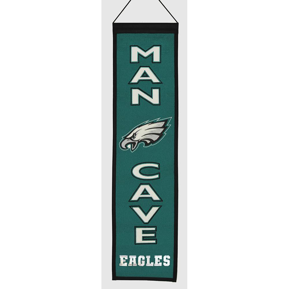 Philadelphia Eagles NFL Man Cave Vertical Banner (8 x 32)