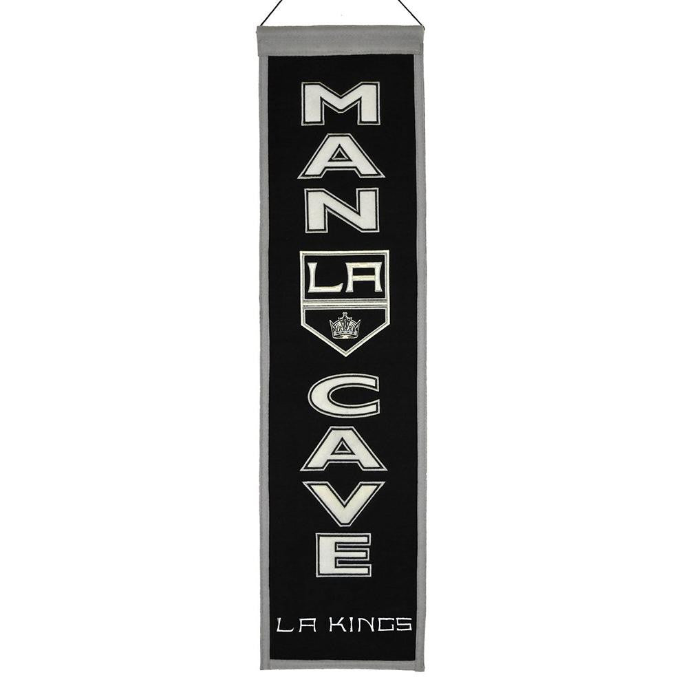 Los Angeles Kings NHL Man Cave Vertical Banner (8 x 32)