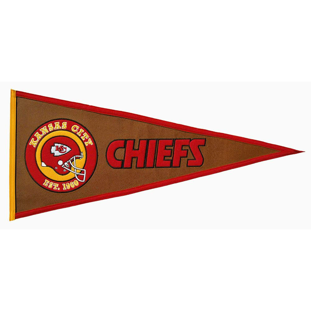 Kansas City Chiefs NFL Pigskin Traditions Pennant (13x32)