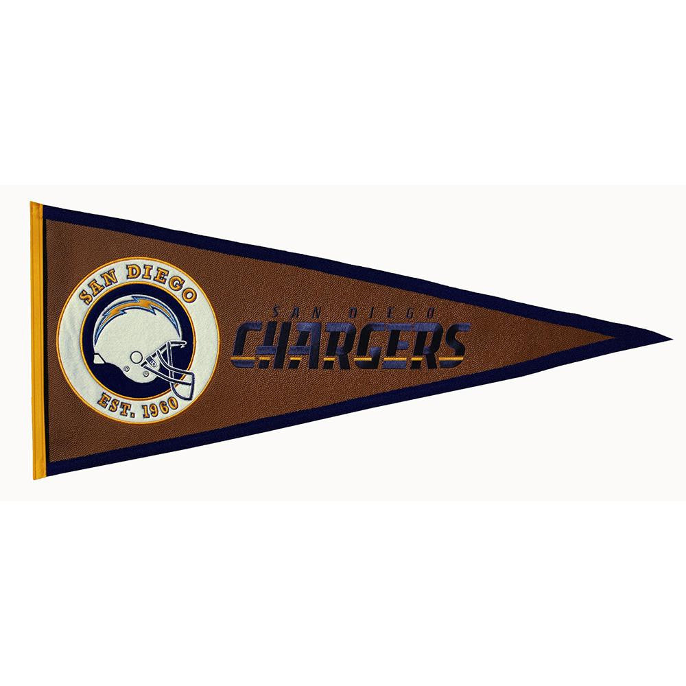 San Diego Chargers NFL Pigskin Traditions Pennant (13x32)