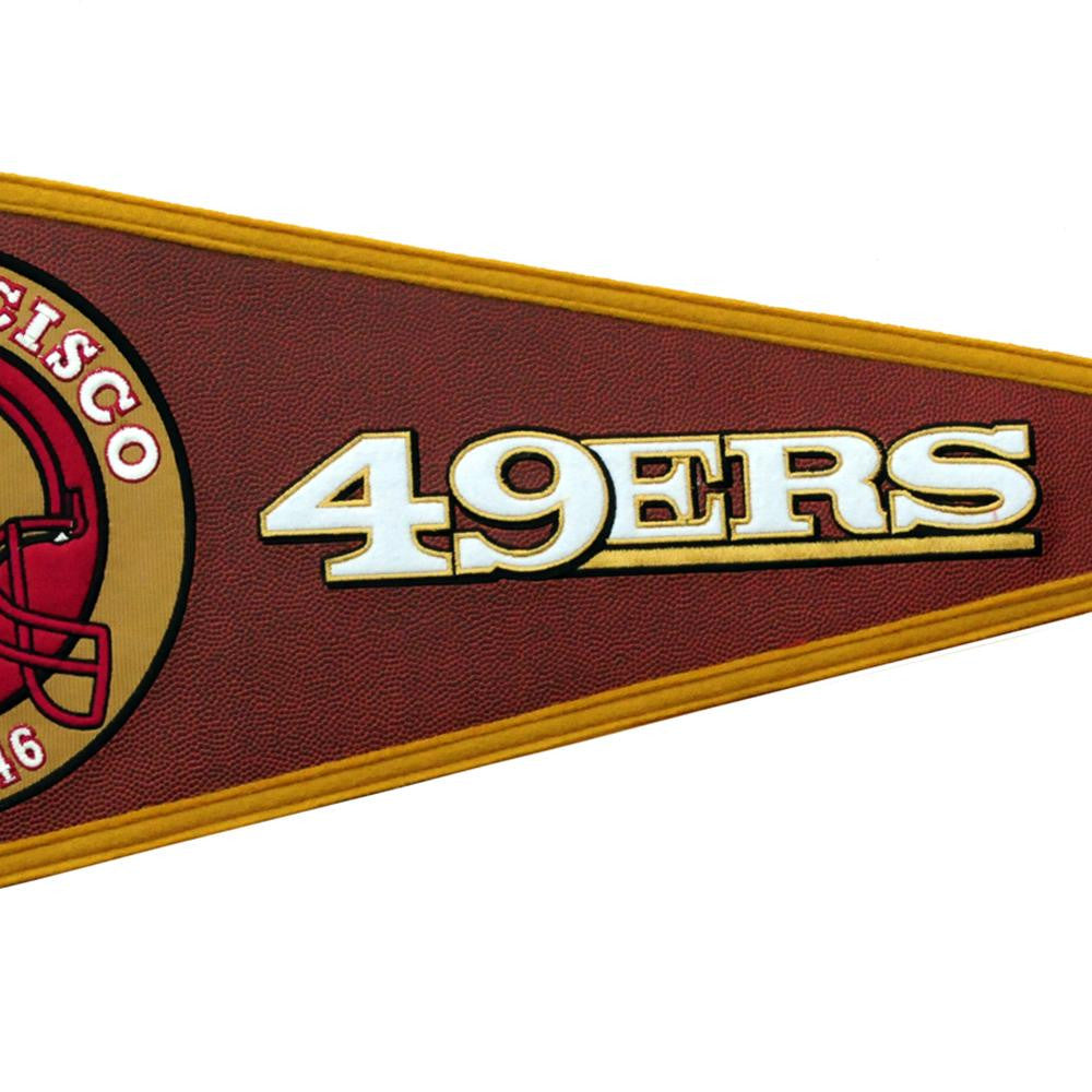 San Francisco 49ers NFL Pigskin Traditions Pennant (13x32)