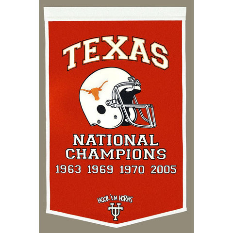 Texas Longhorns NCAA Dynasty Banner (24x36)