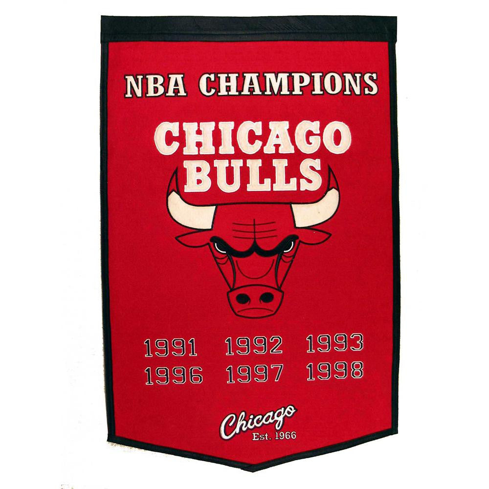 Chicago Bulls NBA Dynasty Banner (24x36)